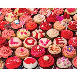 Jigsaw Puzzle-Cupcakes Of Love (1000 Pieces)