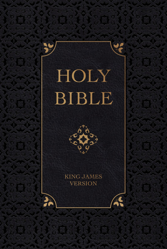 KJV Giant Print Bible-Obsidian Imitation Leather