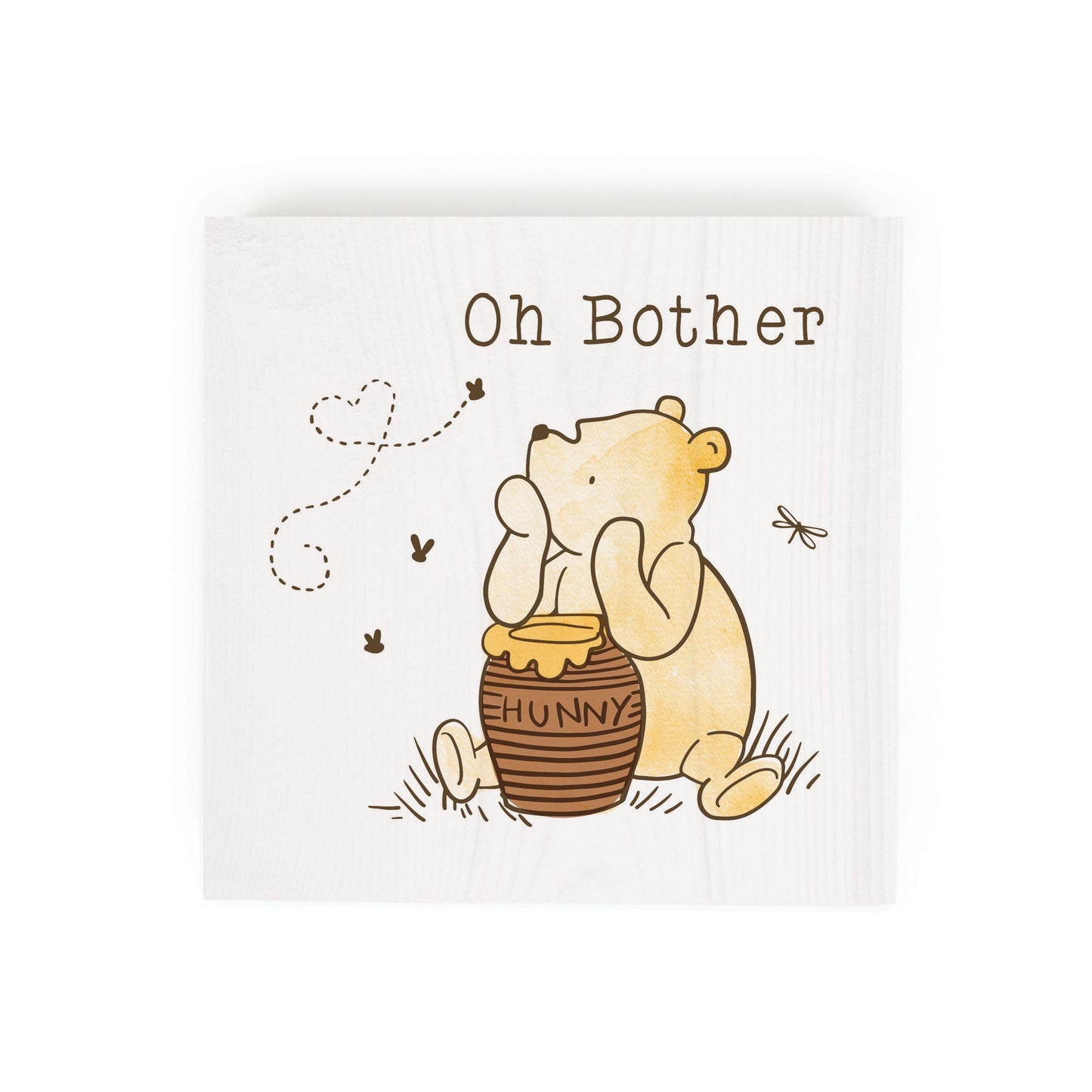 Word Block-Pooh/Oh Bother (5 1/2" x 5 1/2")