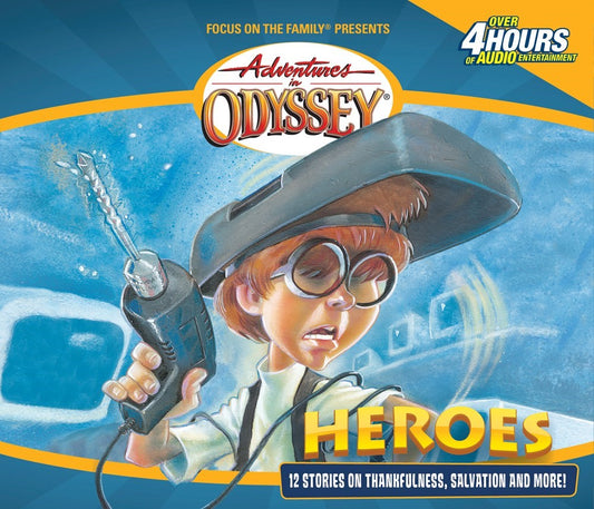 Audio CD-Adventures In Odyssey #03: Heroes: And Other Secrets  Surprises & Sensational Stories (4 CD)