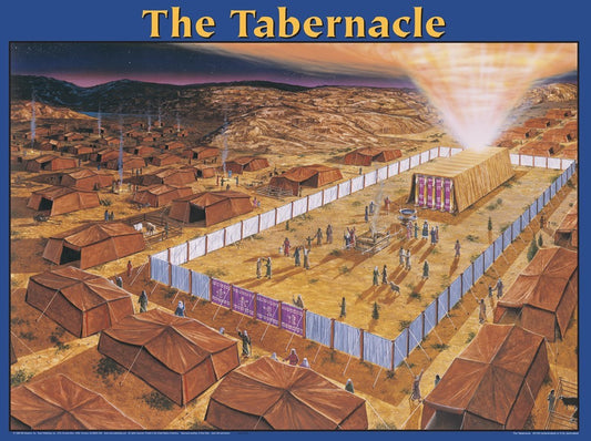 Chart-Tabernacle Wall (Laminated Sheet) (19" x 26")