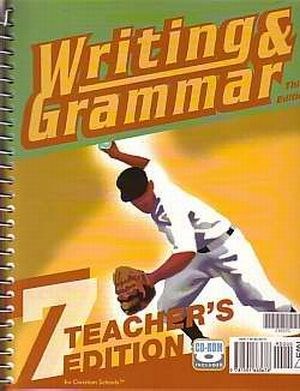 Writing And Grammar For Christian Schools