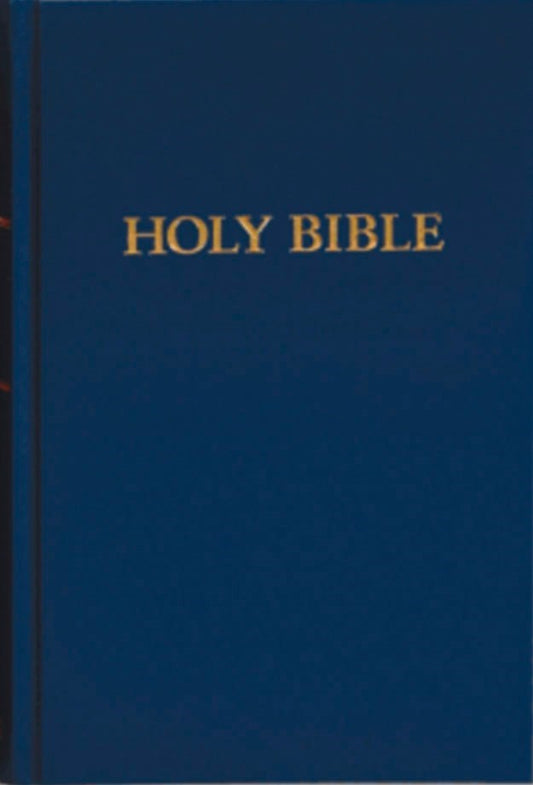 KJV Pew Bible-Blue Hardcover