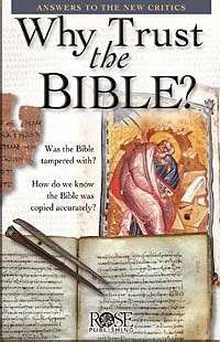 Why Trust The Bible? Pamphlet (Pack Of 5)