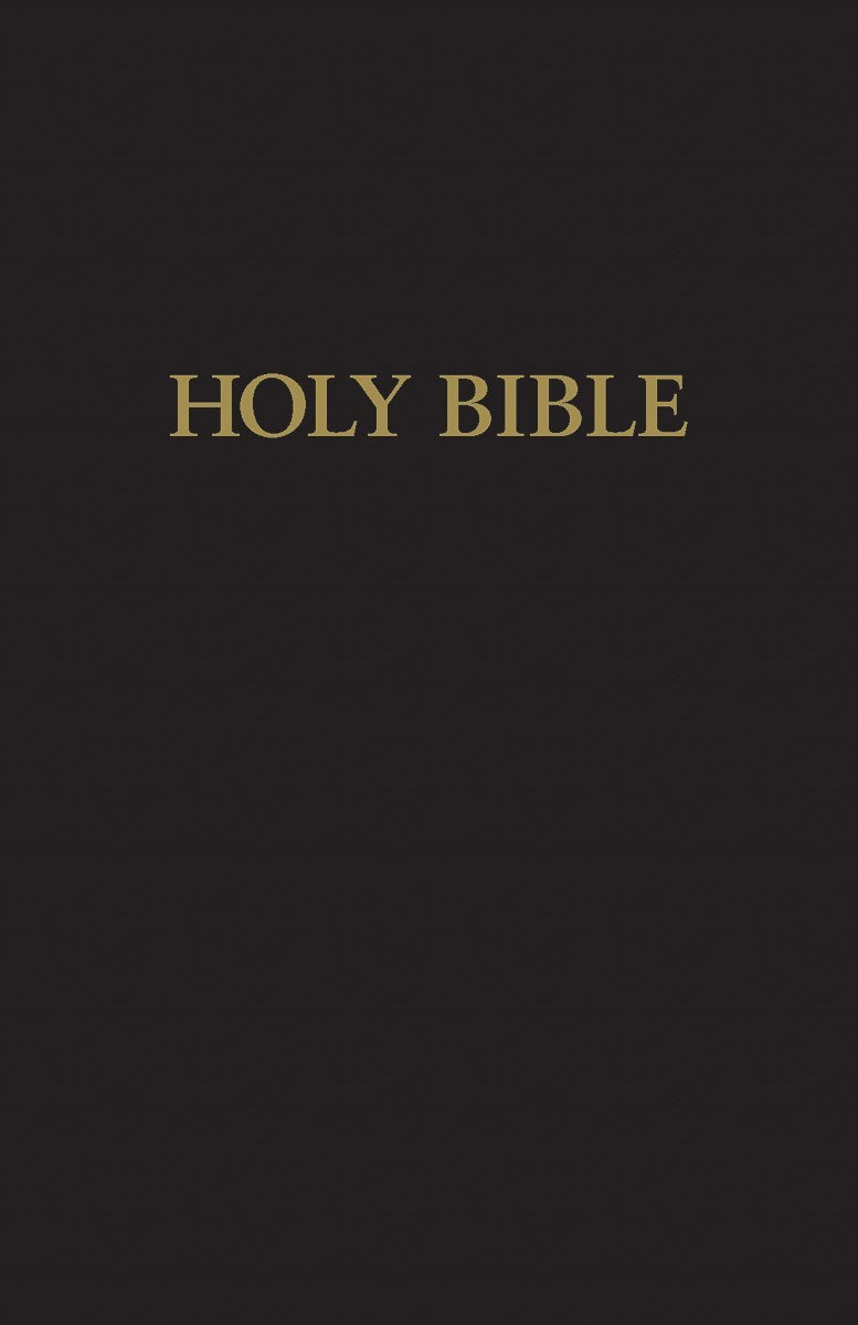 KJV Large Print Pew Bible-Black Hardcover