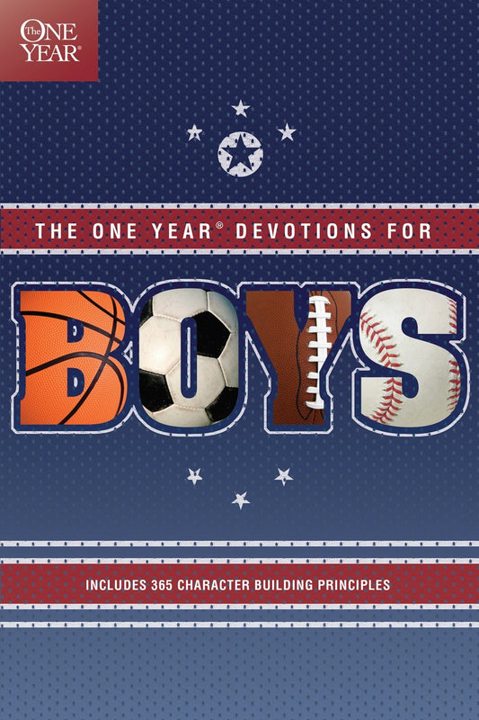 The One Year Book Of Devotions For Boys