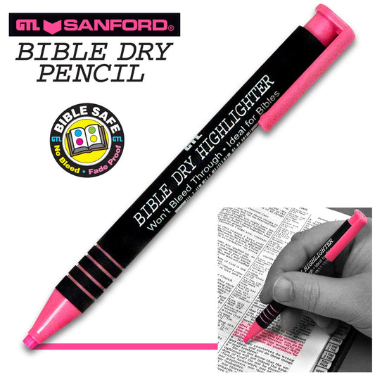 Highlighter-Bible Dry-Pink (Bx/12)