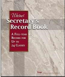 Secretary's Record Book (#U2113)