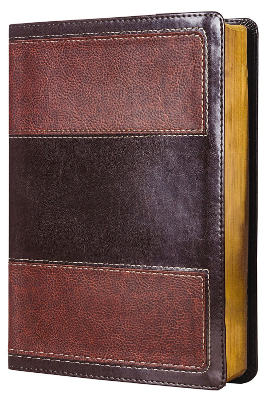 RVR 1960 Full Life Study Bible (Biblia de Estudio de la Vida Plena)-Brown/Mocha DuoTone