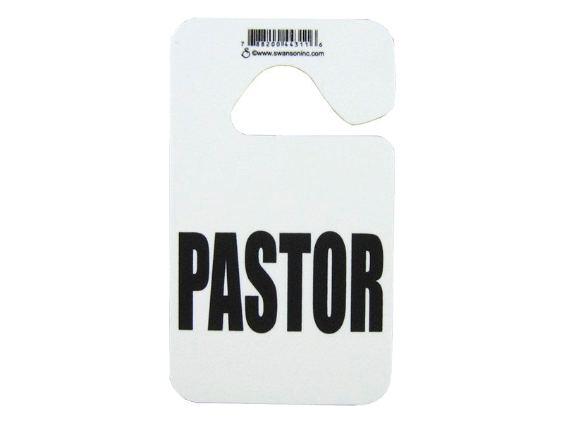 Auto Hangtab-Pastor (Pack of 6)