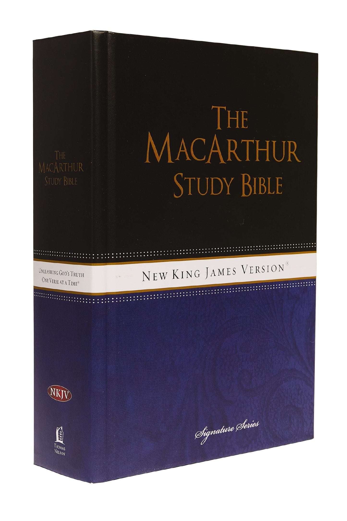 NKJV MacArthur Study Bible/Large Print-Hardcover