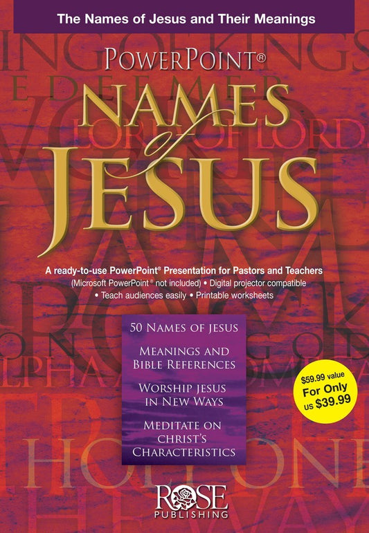 Software-Names Of Jesus-Powerpoint