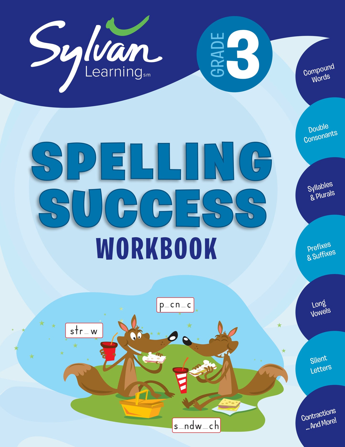 Spelling Success Workbook: Grade 3 (Sylvan Learning)