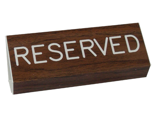 Sign-Reserved Pew (3x6)