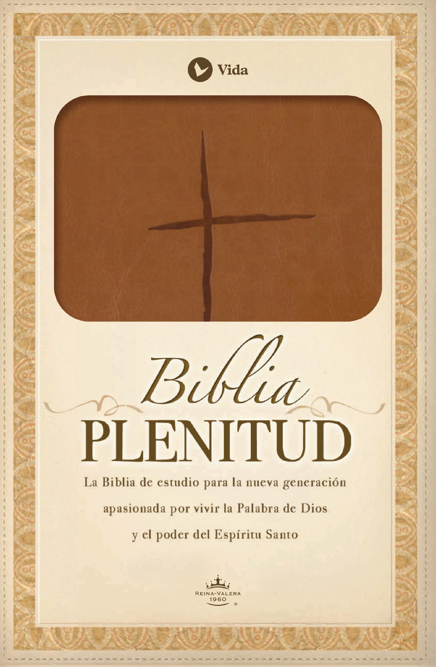 RVR 1960 Spirit Filled Life Bible/Handy (Biblia Plenitud/Tamano Manual)-Terracota LeatherSoft