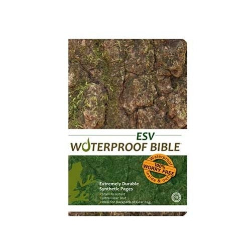 ESV Waterproof Bible-Camouflage