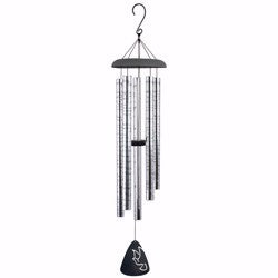 Wind Chime-Sonnet-Amazing Grace-Silver/Black (44")