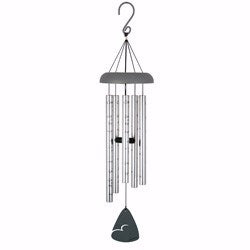 Wind Chime-Sonnet-Comfort & Light-Silver/Brown (30")