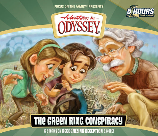 Audio CD-Adventures In Odyssey #53: Green Ring Conspiracy (4 CD)