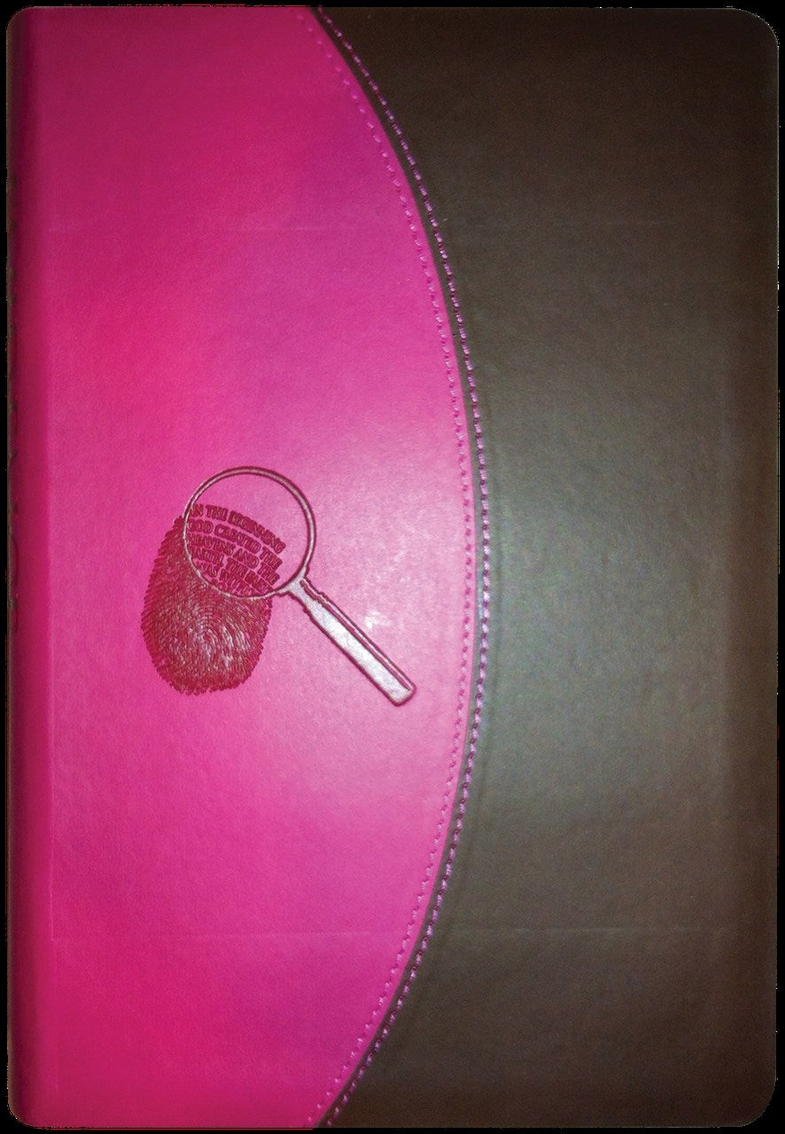 NKJV COMPLETE EVIDENCE STUDY BIBLE-PINK/BROWN DUOTONE