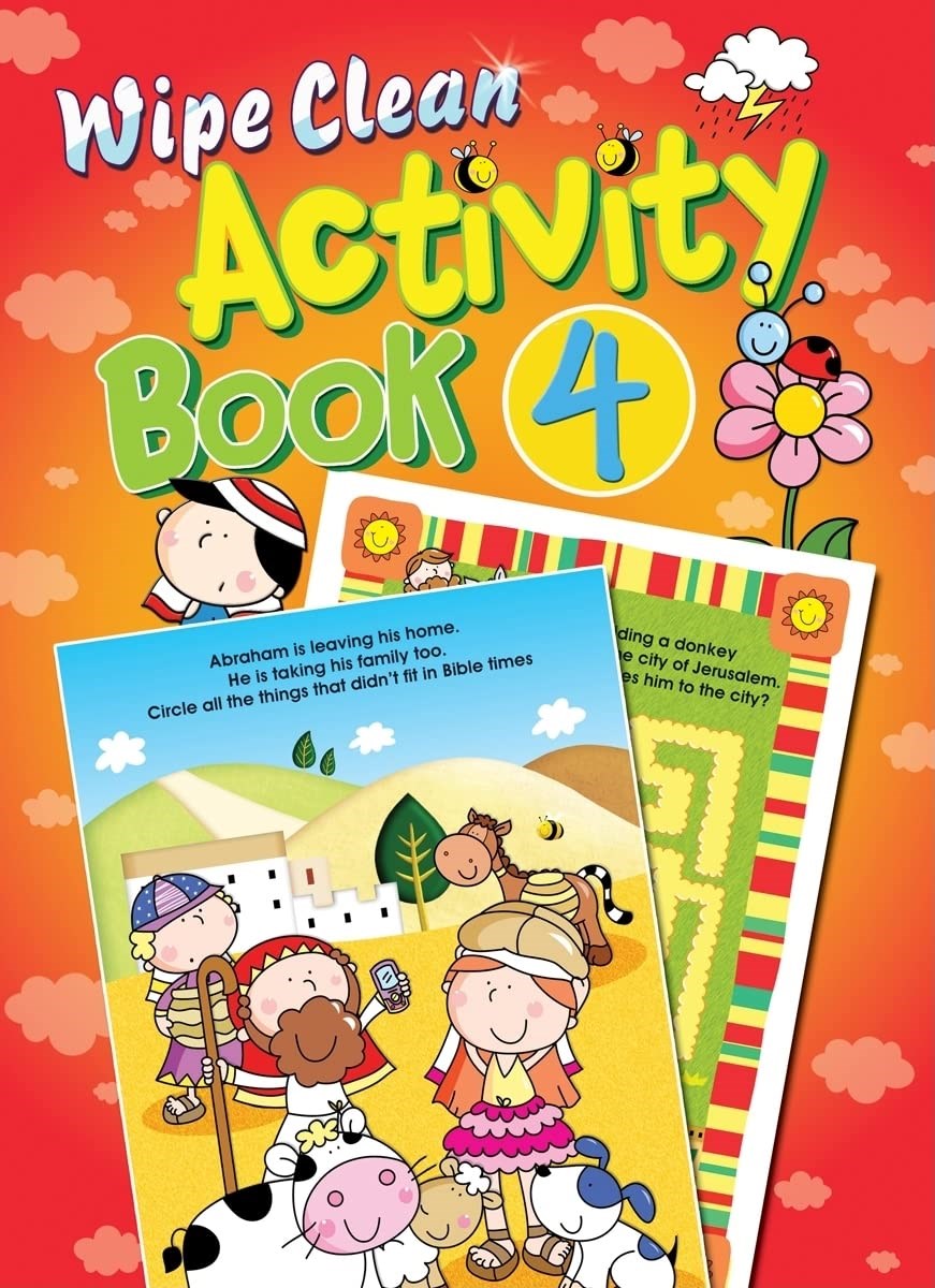 Wipe Clean Volume 4 Activity Book