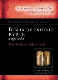 RVR 1960 Ryrie Study Bible  Expanded (Biblia de Estudio Ryrie Ampliada)-Hardcover Indexed