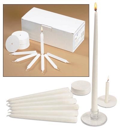 Candle-Congregation-w/Drip Protection-1/2" X 4-1/4"-Pack Of 100