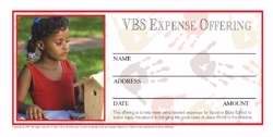 Offering Envelope-VBS Expense Offering (4 Color) (Pack Of 500) (#49025)