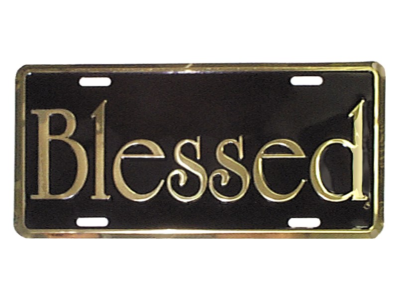 Auto Tag-Deluxe-Blessed-Gold/Black