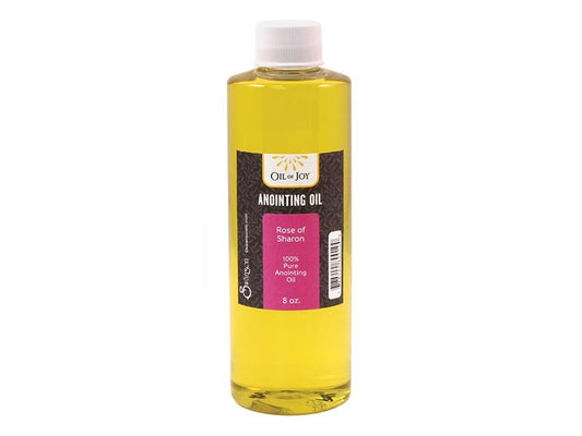 Anointing Oil-Rose Of Sharon-8 Oz