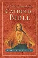 RSV Catholic Bible/Large Print-Hardcover