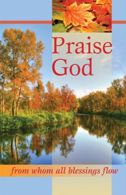 Bulletin-Praise God From Whom All Blessings Flow (Pack Of 100)