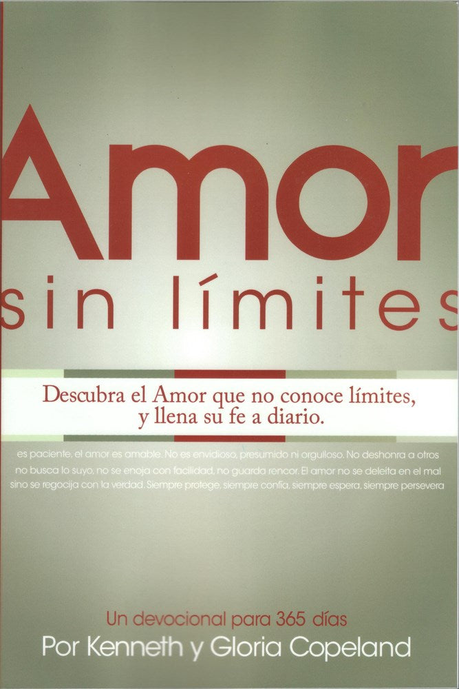 Span-Limitless Love Devotional (Amor Sin Limites Devocional)