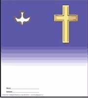 Coin-$10.00 Cross Coin Folder (Pack of 100)