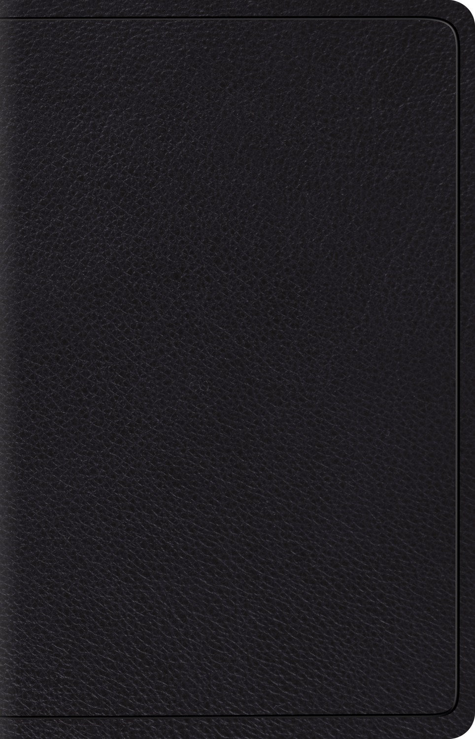 ESV Wide Margin Reference Bible-Black Top Grain Leather
