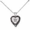 Locket-Always In My Heart Memorial Heart w/Vial (24")