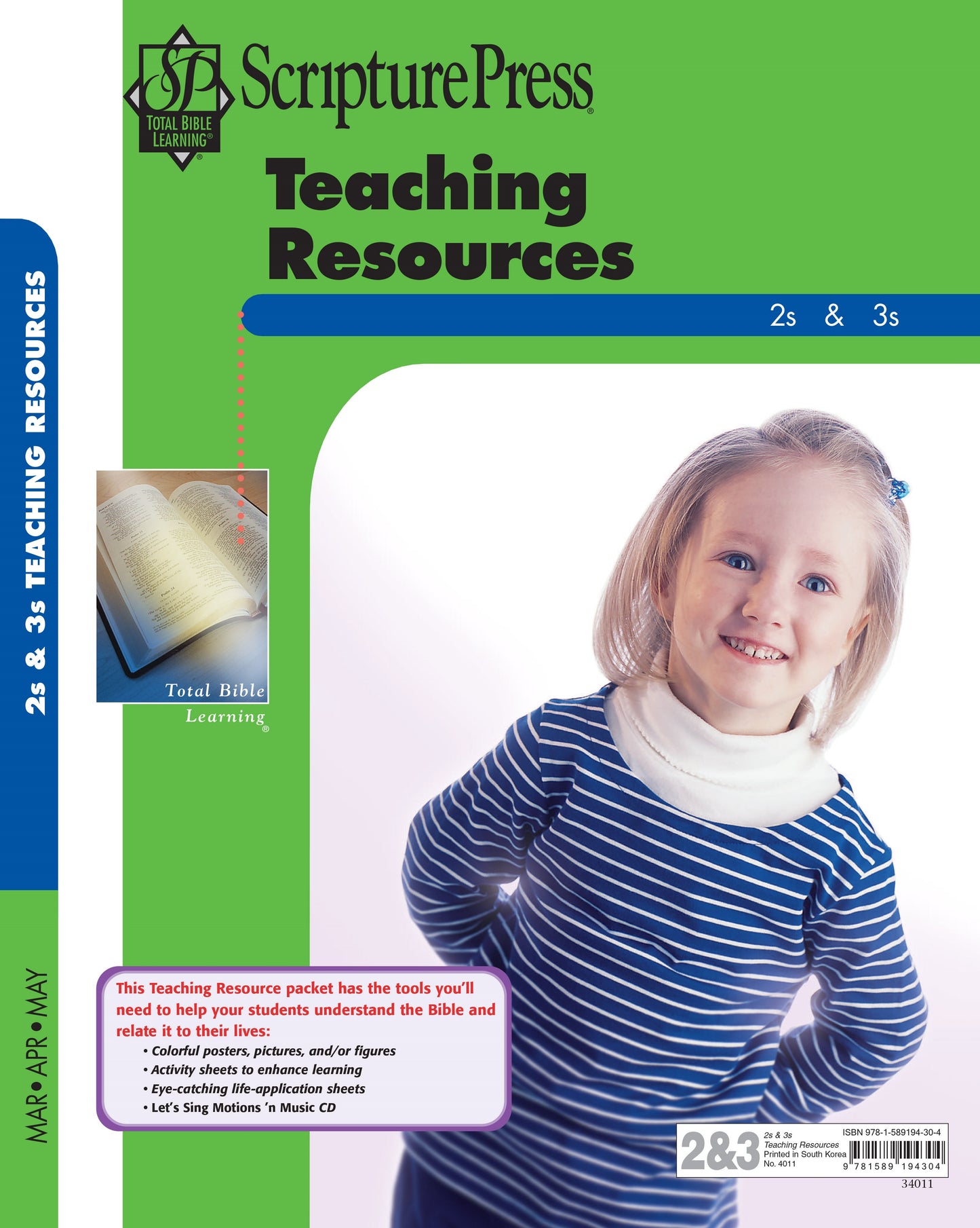 Scripture Press Spring 2025: 2s & 3s Teaching Resources (#4011)