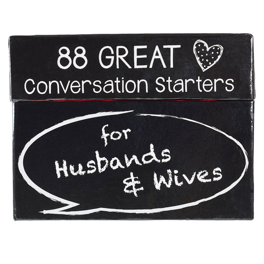 Conversation Starters-88 Great Conversation Starters For Husbands & Wives