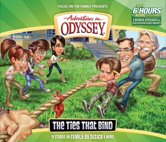 Audio CD-Adventures In Odyssey #58: Ties That Bind (4 CD)