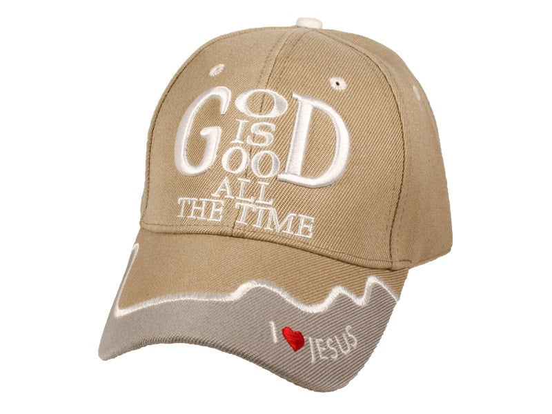 Cap-God Is Good-Khaki