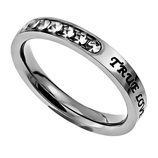 Ring-Princess Cut-True Love Waits-Sz  5