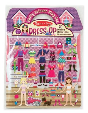 Activity Set-Puffy Sticker Play Set: Dress-Up (Ages 4+)