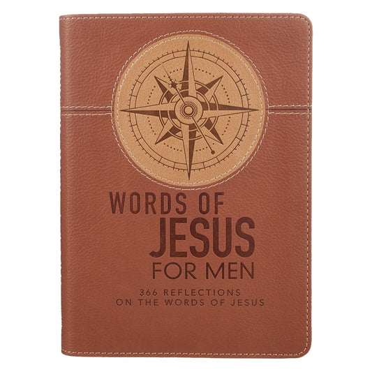 Words Of Jesus For Men-Imitation Leather