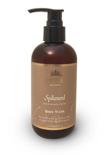 Bath Scents-Spikenard Body Wash w/Pump-8 Oz