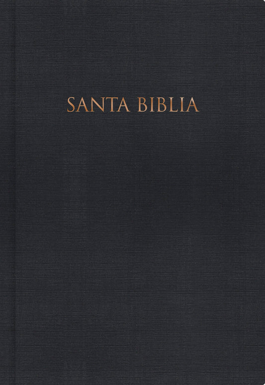 RVR 1960 Gift And Award Bible (Biblia Para Regalos Y Premios)-Black Hardcover