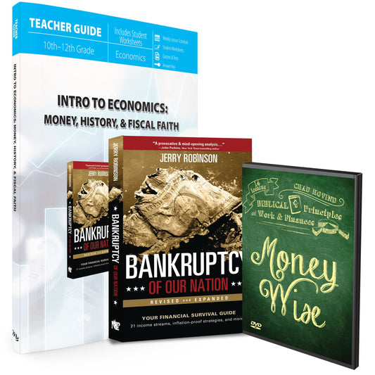 Master Books-Introduction To Economics: Money  History & Fiscal Faith Set (9th - 12th Grade)