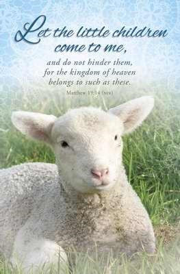 Bulletin-Let The Little Children Come To Me (Matthew 19:14  NIV) (Pack Of 100)