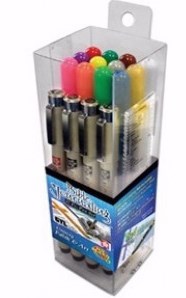 Bible Journaling Pen Set (17 Micron/Gellyroll Pens And 5"" Ruler)