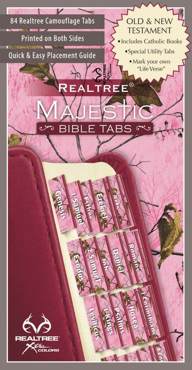 Bible Tab-Majestic-Realtree Camo-Pink