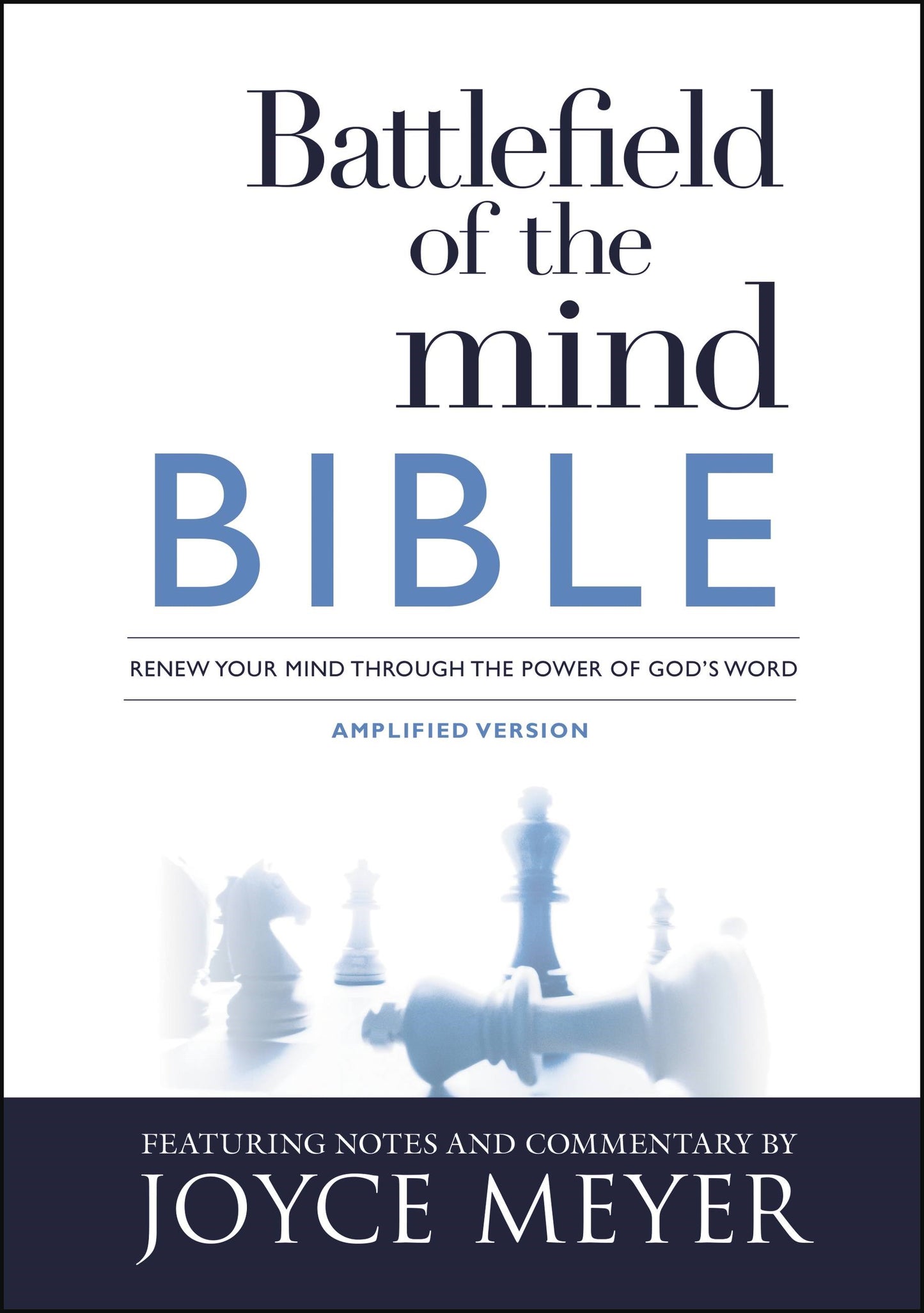 Amplified Battlefield Of The Mind Bible-Hardcover